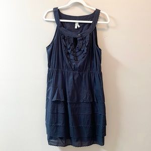 Anthropology Maeve navy dress